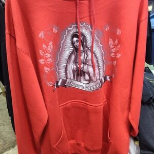 Source Unknown Red Graphic Hoodie